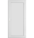 Porta Exterior PVC Painel Liso Branco 80x200cm DIREITA