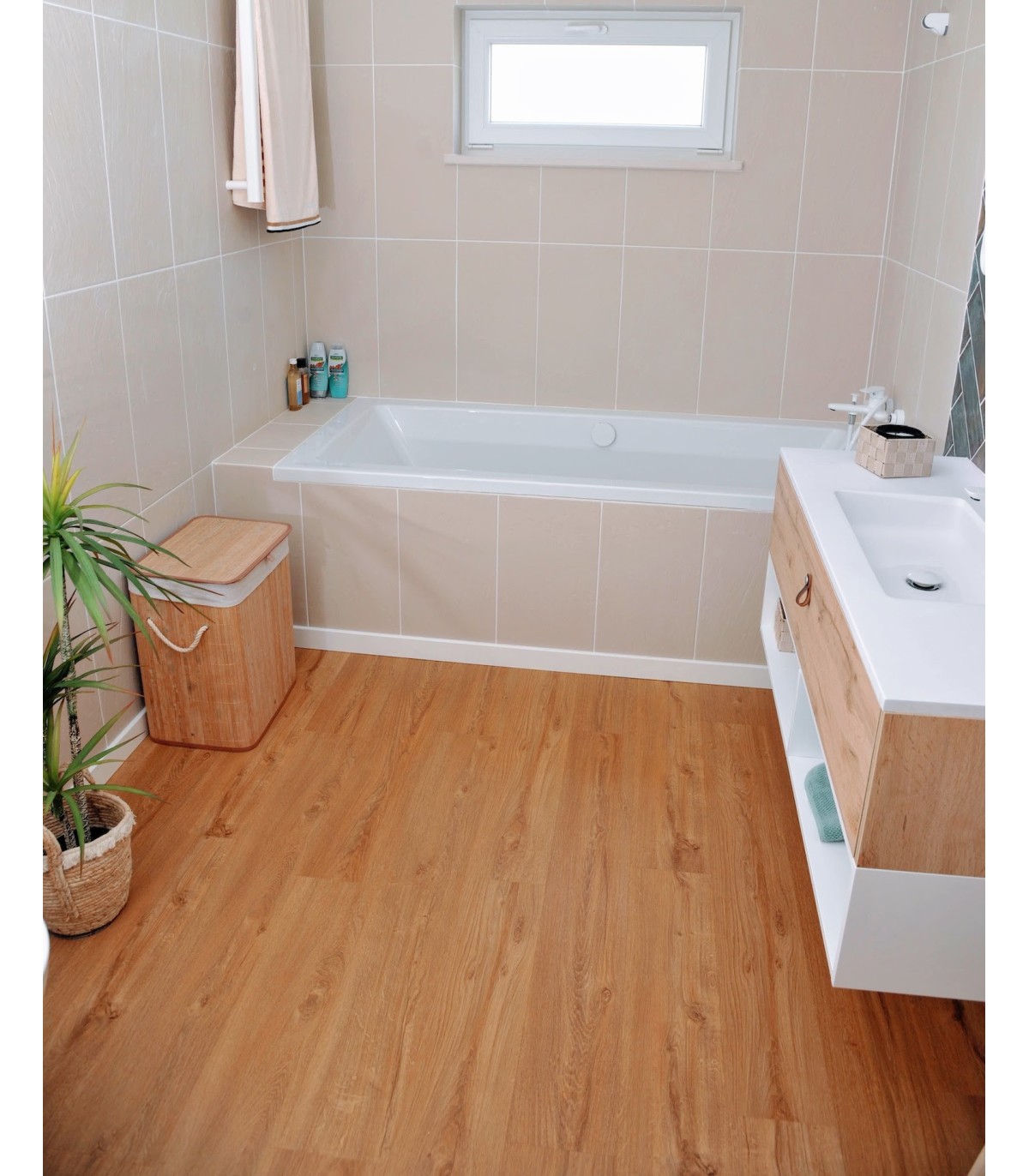 Pavimento Vinilico SPC Flutuante Carvalho Natural NewVinyl 6,5 mm