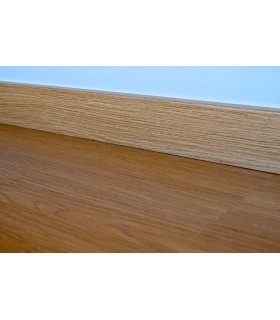 Rodapé PVC Expandido Carvalho 2200x70x15mm